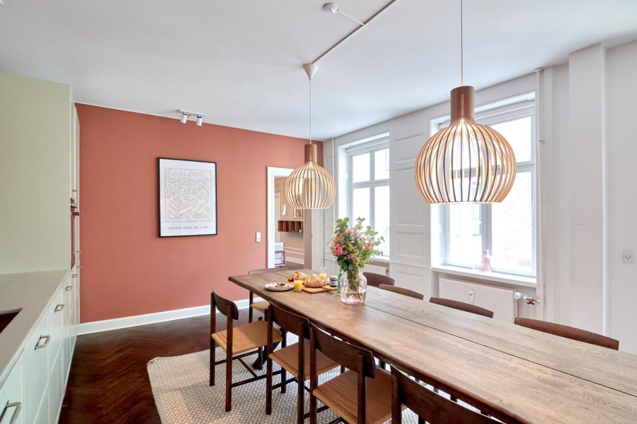 220Sqm Designer Apt - Copenhagen City Center - Private Balcony 外观 照片