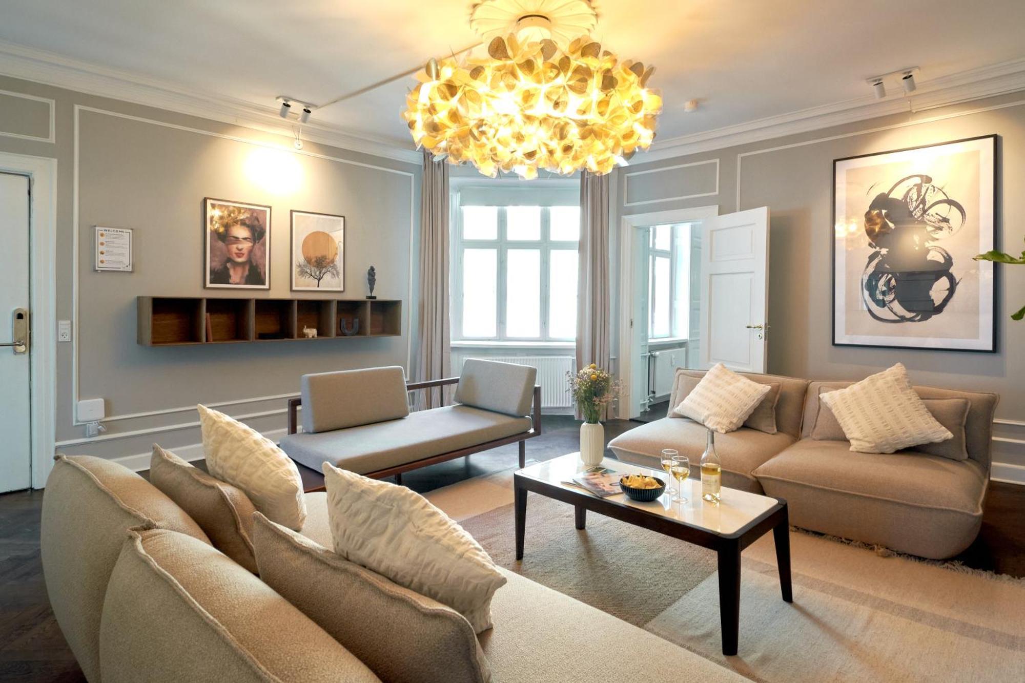 220Sqm Designer Apt - Copenhagen City Center - Private Balcony 外观 照片