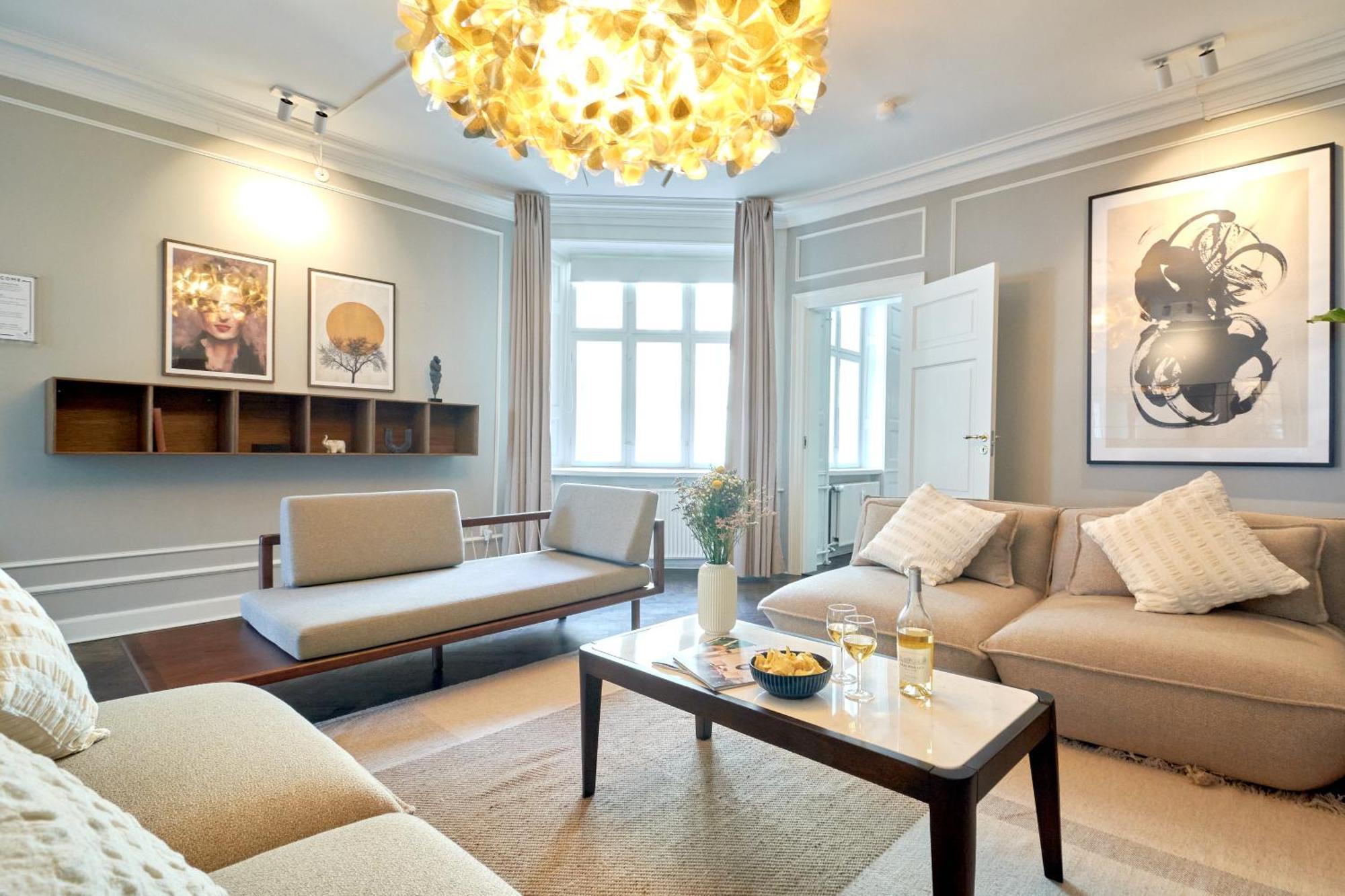 220Sqm Designer Apt - Copenhagen City Center - Private Balcony 外观 照片
